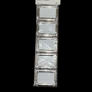 Wilton Silver Favor Frames Set of Five!